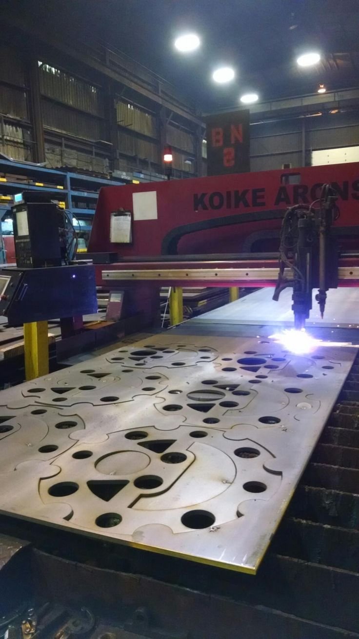 Proceso de corte CNC de lámina